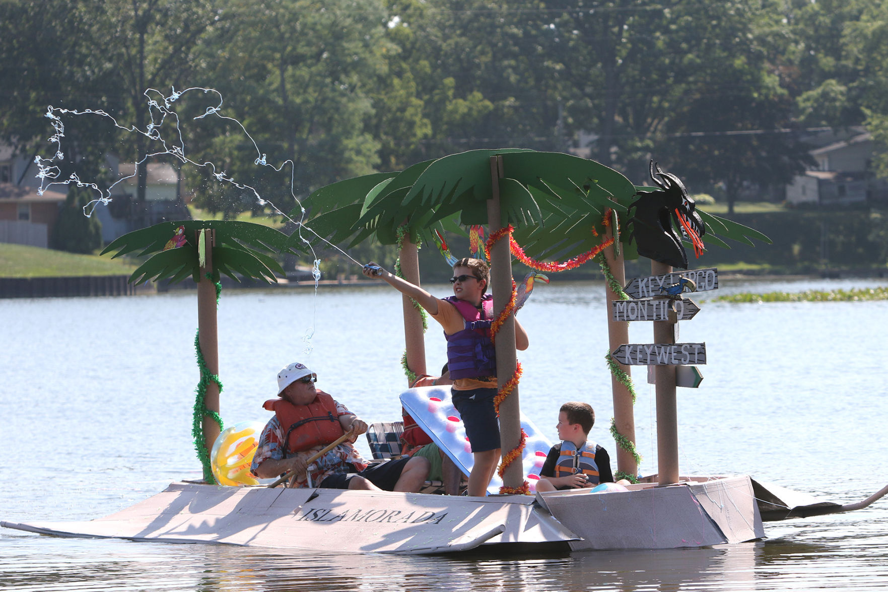 Hobart's Dam Cardboard & Duck Tape Regatta